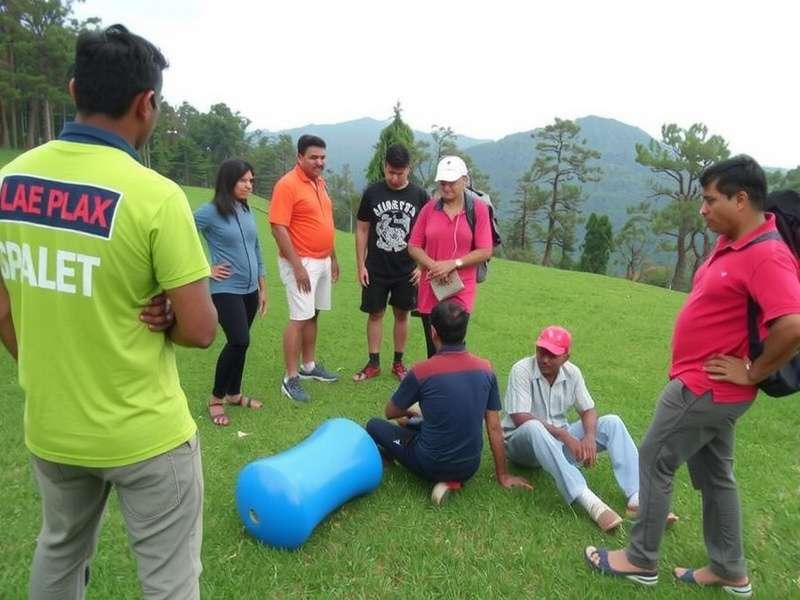 Players participating in a virtual Independence Day challenge Chikmagalur Trek Master community event